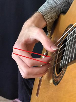 postura violão: mão direita toque sem apoio